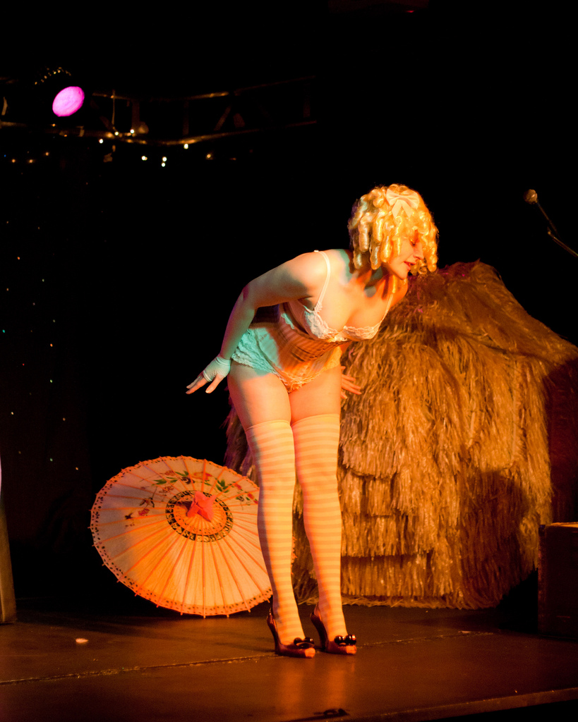 Photo by Nicholas Smith. Performing at New Vegas Dolls.